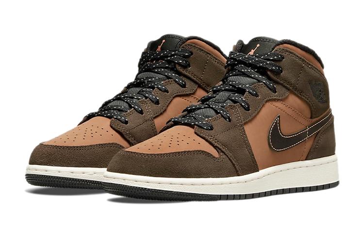 Jordan 1 Mid SE Dark Chocolate GS DC7248-200