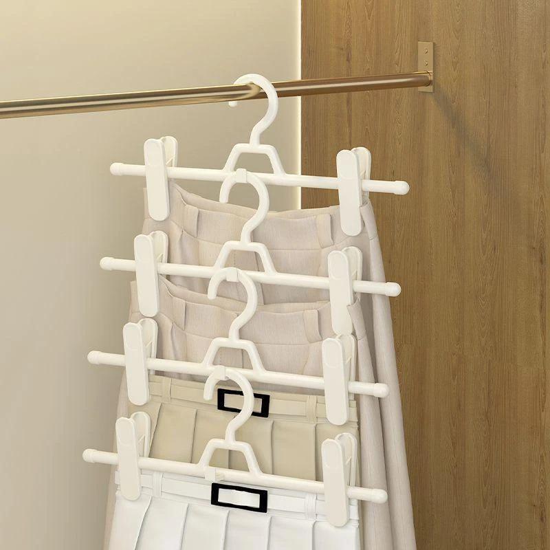 5 kusů Multifunkční klipy na kalhoty a sukně bez otlaku