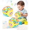GD05372-Jouets Éducatifs Jouets Bébé Jouets D'éducation Précoce Hochet En Caoutchouc Souple Pour 0-12 Mois Bébé
