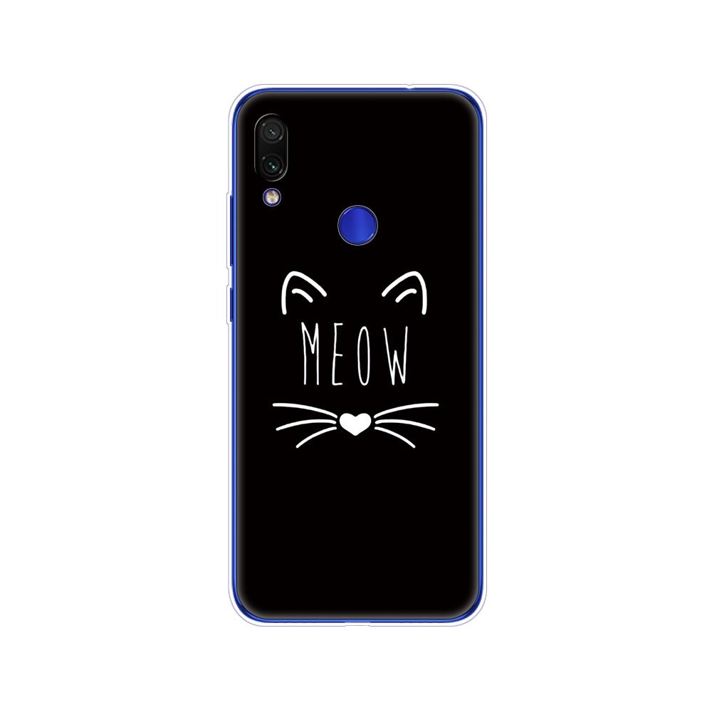 For xiaomi Redmi Note 7 Case Silicone Painting Soft TPU For xiaomi Redmi Note 7 Case 6.3 inch Fundas Coque Redmi NOTE 7 PRO Case
