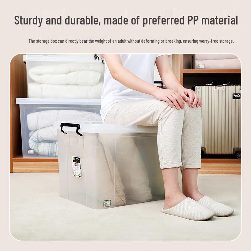 Clear Plastic Large Storage Box