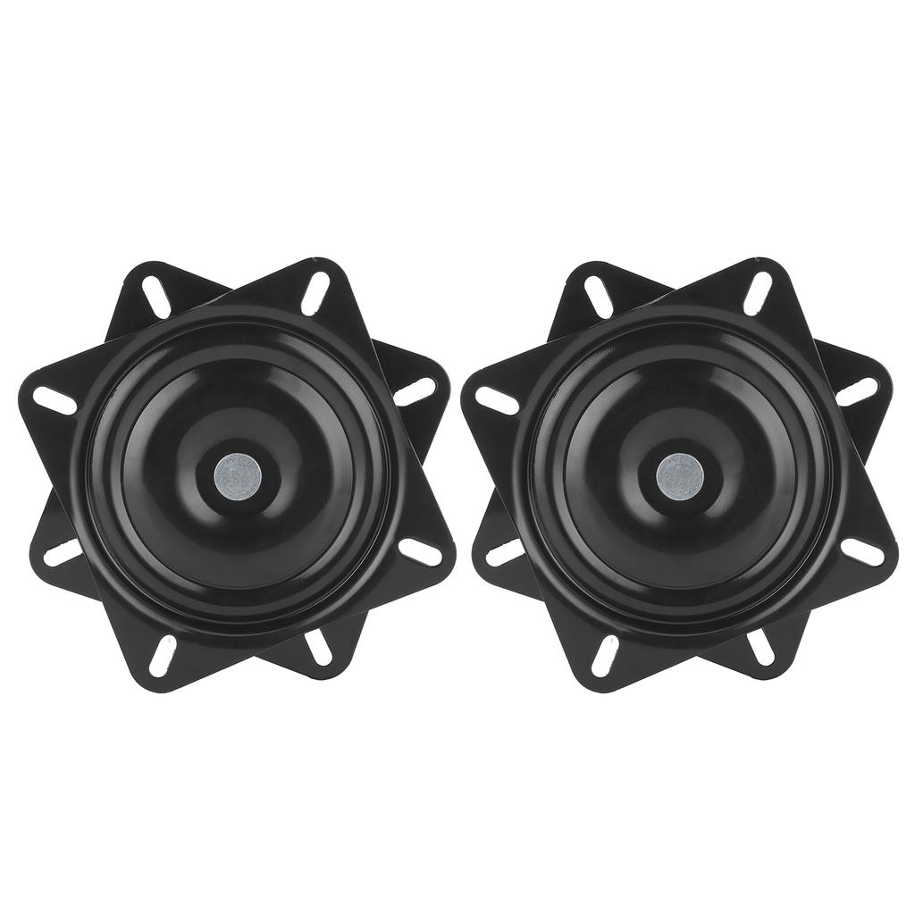 Pair of Seat Swivel Base Mount Plate High Strength 360 Degrees Rotating for Marine Boat7in