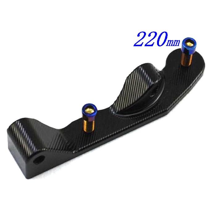 Motorcycle 100mm/95mm  Brake Caliper Bracket Adapter For Honda Msx125 Monkey M3 M5 M6 Front 220mm/260mm Brake Disc Modify