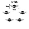 Car Key Emblem Stickers Auto Control Key Logo Car Accessories for MINI F55 F56 R60 R59 R58 WORKS One Cooper JCW 2023 R57 R56 R55 Pwaxk99