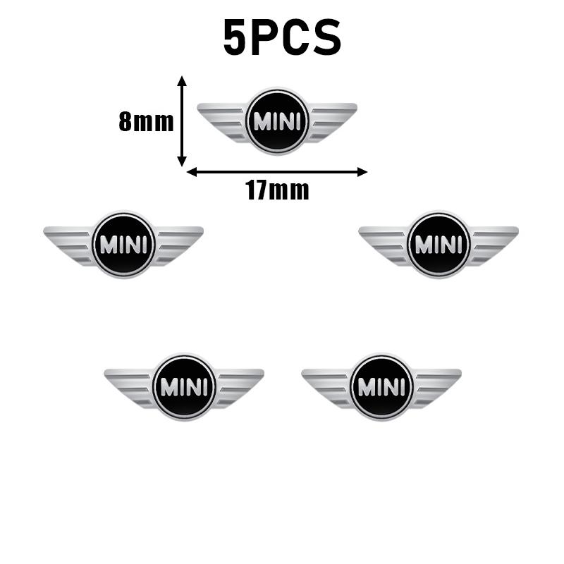 Car Key Emblem Stickers Auto Control Key Logo Car Accessories for MINI F55 F56 R60 R59 R58 WORKS One Cooper JCW 2023 R57 R56 R55 Pwaxk99