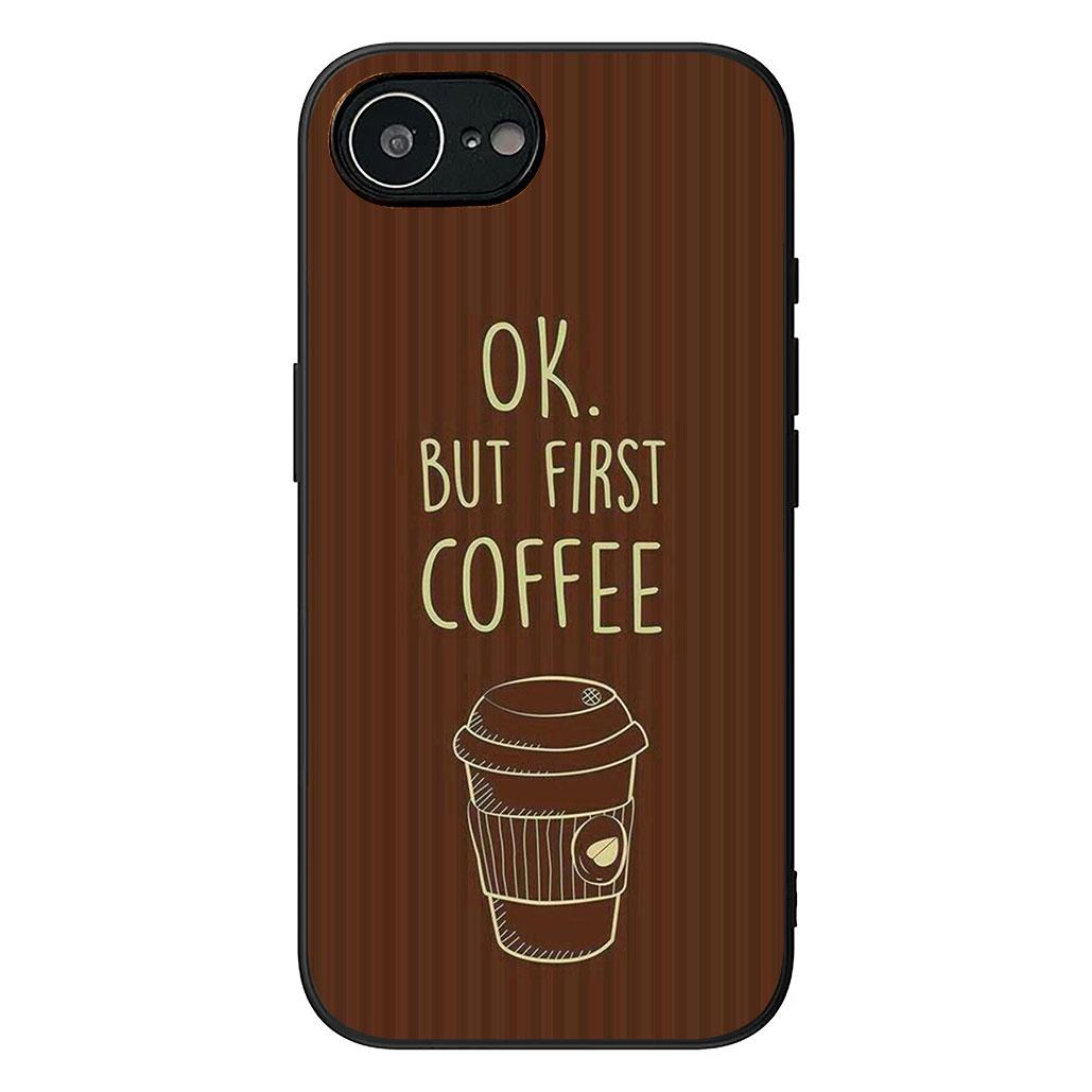 

OK But First Coffee Book Phone Cover for Xiaomi Redmi Note 13 14 ProPlus Pro Plus 14C A4 13C Pro+ Note14 Protective Case Redmi Note 13 4G