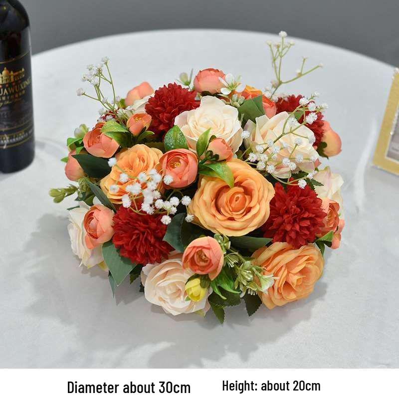 Japanese-Style Floral Art Table Decoration for Weddings and Events