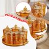 Food Storage Container Organizer Accessory Gifts Airtight Lid Gadget Kitchen Tool Drawer with 5