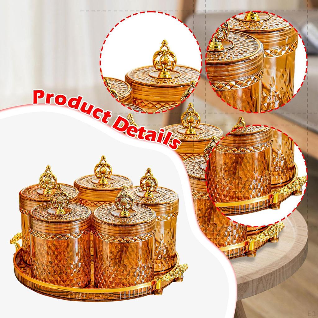 Food Storage Container Organizer Accessory Gifts Airtight Lid Gadget Kitchen Tool Drawer with 5