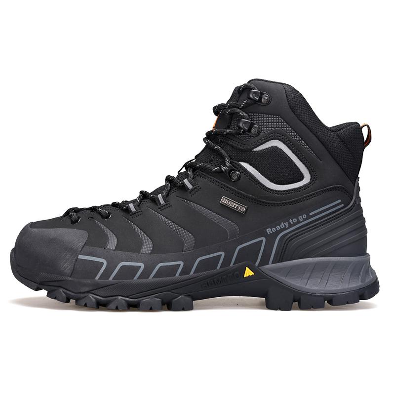 HUMTTO Wanderschuhe Herren Winter Outdoor Sport Kletterschuhe Jagd Taktische Stiefel Warme Damen Trekking Sneaker Knöchelschuhe