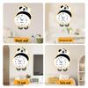 Creative Cartoon Panda Wall Clock