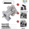 Piston Pneumatic Motor M1-M7-F-L-IEC with Forward/Reverse & Stepless Speed Regulation, Explosion-Proof Safety.