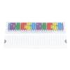 Guitar Pentatonic Sliding Ruler Plastic Multi Color Guitar Scales Sliding Ruler for Beginners