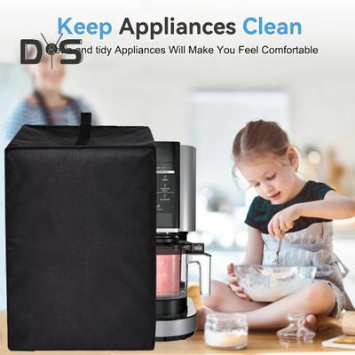 Osłona przeciwpyłowa z uchwytem Odporna na promieniowanie UV Wodoodporna Łatwa instalacja Antystatyczna osłona przeciwpyłowa do Ninja CREAMi Deluxe NC501/NC299AMZ/NC301