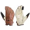 Motorcycle Leather Made In Smartphone Standard XL 65813 Gloves, (Cowhide), Japan, Compatible, Gloves, DG-039, Brown/Ivory, Size,