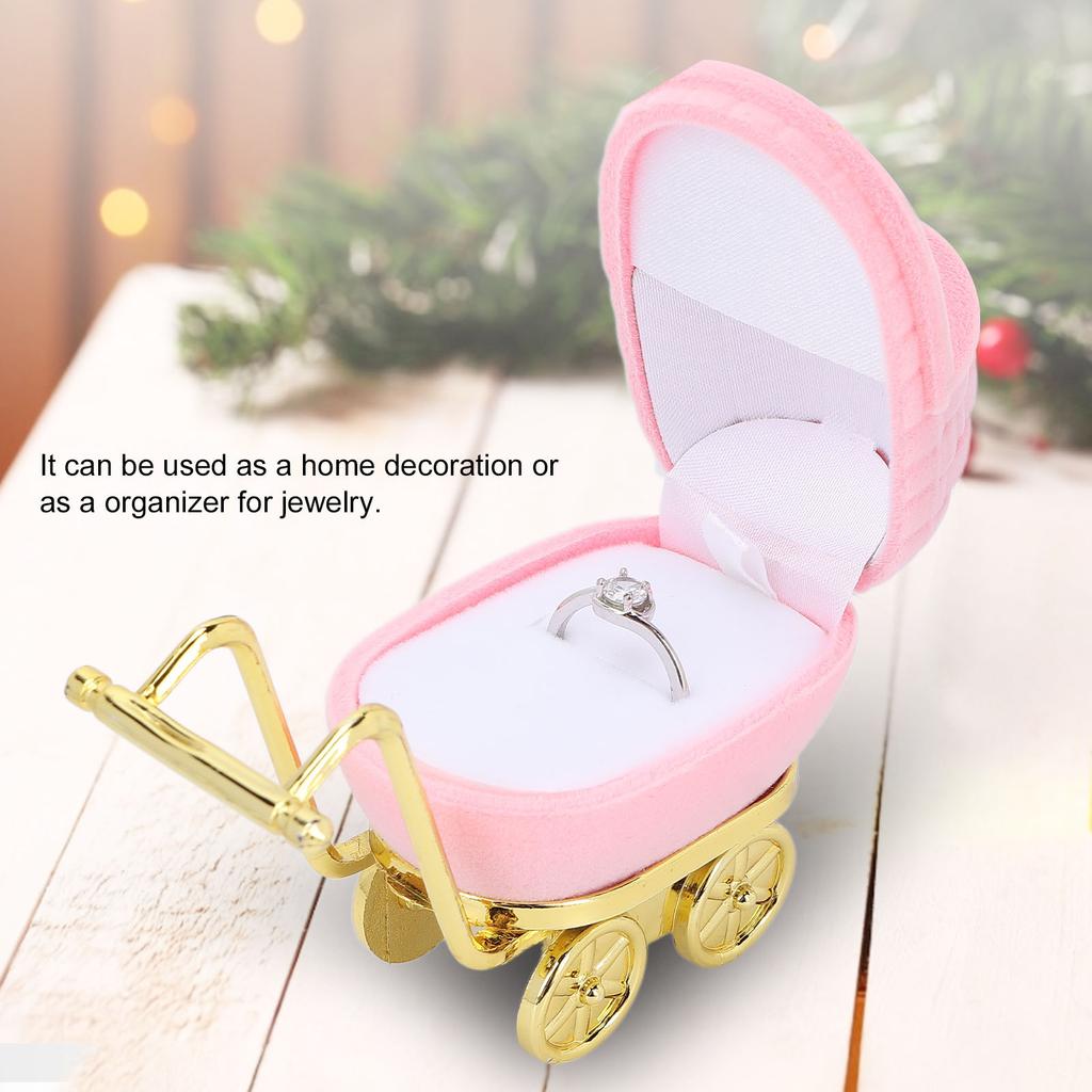 Baby Carriage Jewelry Box Personalized Jewelry Gift Ear s Necklace Packaging Case
