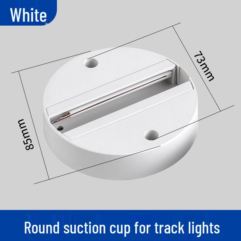 LED Spotlight Track Light Set with 1m & 0.5m Thickened Track and Connector Adapter
