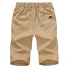 Men's Summer Leisure Sports Five-cent Trousers Cotton Belted Beach Short Pants