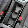Real Soft Carbon Fiber Sticker For Seat Ibiza 6F 2018 2019 2020 2025 2025 2025 2025 2025 LHD RHD Car Cup Holder Interior Trim