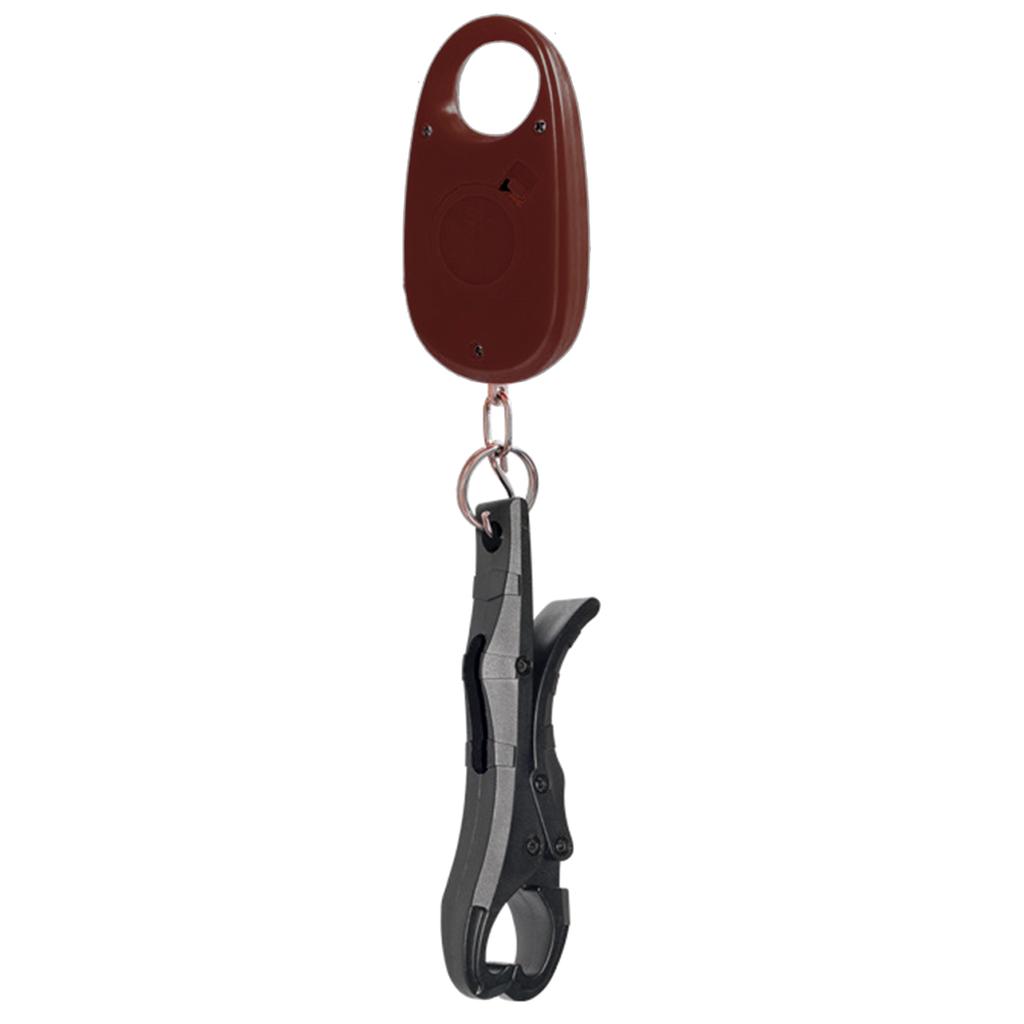 Fishes Lip Gripper with Mini Digital Electronic Scales Pocket Hangings Fishing Scales Fisherman Tournament Weighing Device