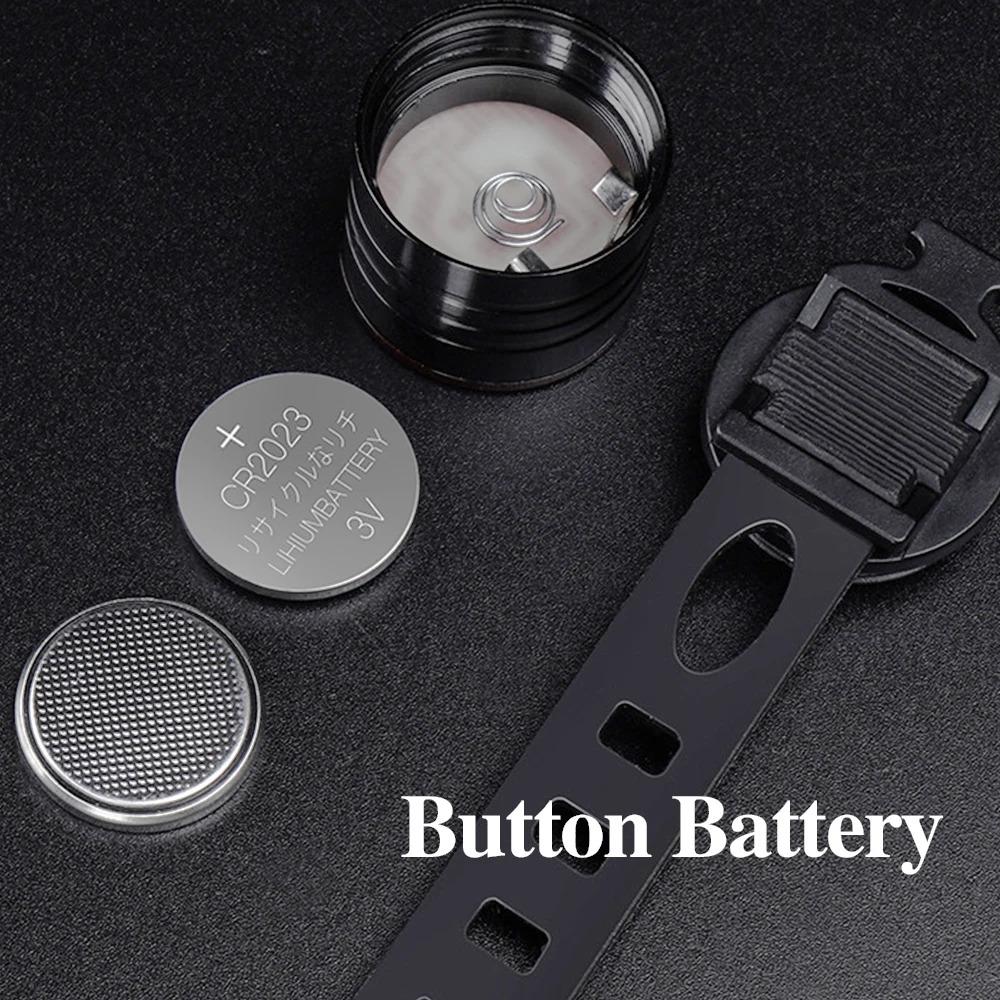 LED Bicycle Rear Light Waterproof MTB Bike Taillights with 3 Lighting Modes Aluminum Alloy Casing Bike Light for Helmet Seatpost