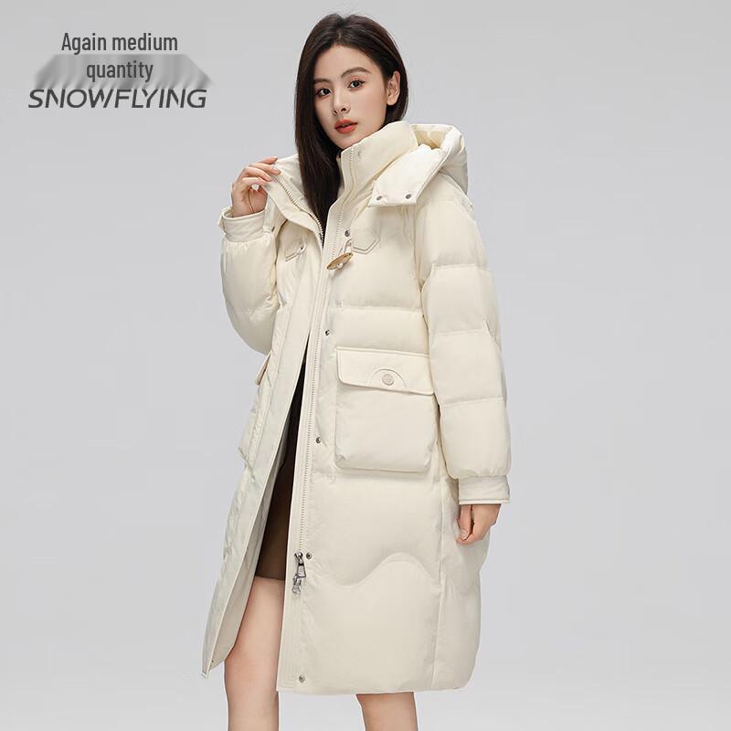SNOWFLYING 2024 Women's Mid-length Toggle Down Jacket X30147024F