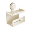 Multifunctional Carbon Steel Bathroom Tissue Holder