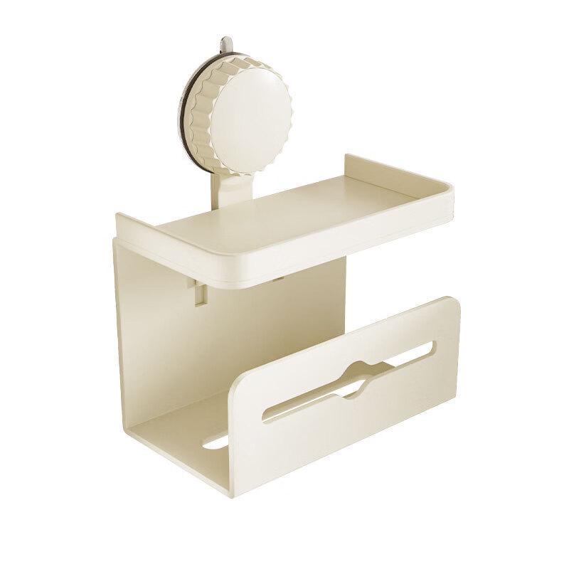 Multifunctional Carbon Steel Bathroom Tissue Holder