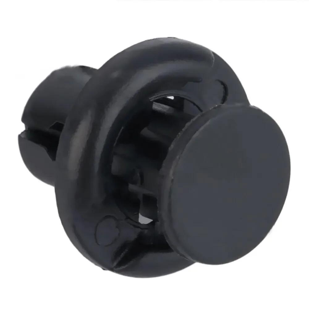 50 Pcs Black ABS Plastic Expansion Rivet Nut Buckle Clip Auto Repair Tool Car Decoration Fastener Accessory