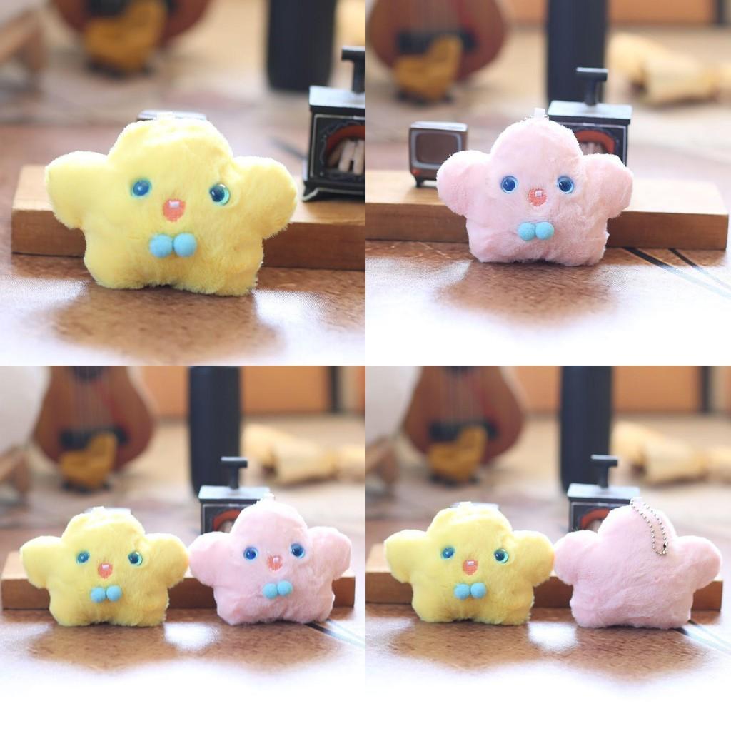 Plush Star Small Pendant With Pp Cotton Super Soft Short Plush For Girls Kids