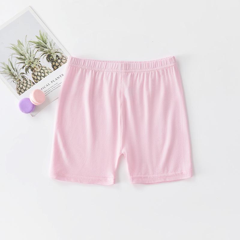 New Girls' Candy Color Safety Shorts - Anti-Exposure Boxer for Kids
