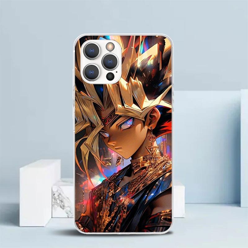 Yu-Gi-Oh! Anime Soft Cover for iPhone 16 17 Air 15 14 Pro Max 16E Phone Case 13 Mini 12 11 7 SE 8 Print Pattern Fit Cases 16 17