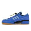 Hebru Brantley x adidas Forum Low Rocket Unisex Sneaker Blau Kundenspezifisch Core-Black GZ4403