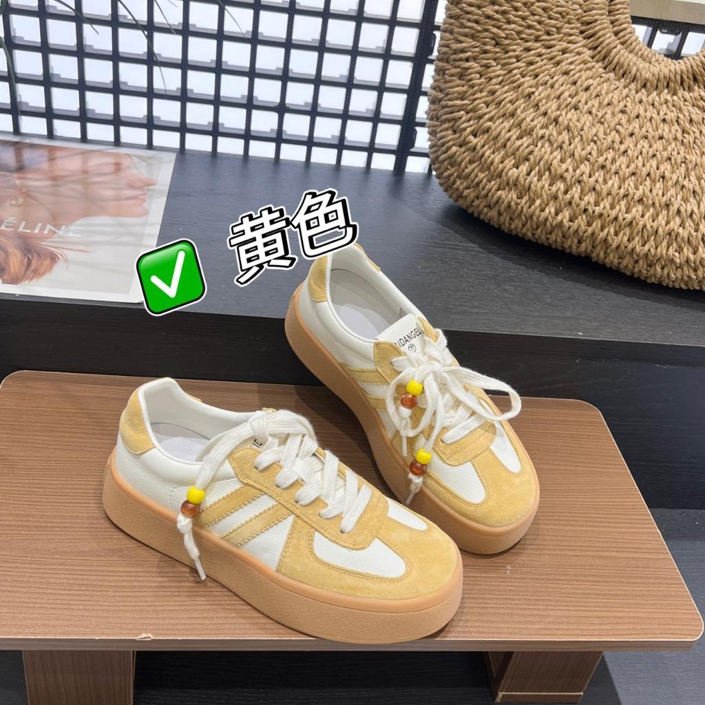 Thick-soled Non-slip Versatile Moral Training Shoes for Women's 2025 New Women's Shoes for Children, Popular Soft Soles, Light and Casual, Not Tired