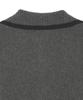 GROVE Grvr Sports_Knit Zip-Up_Charcoal