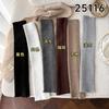 Boots Cotton Socks Cover Thickened Thermal Calf Socks Coffee-Colored Knitted Lolita Stack Leg Cover