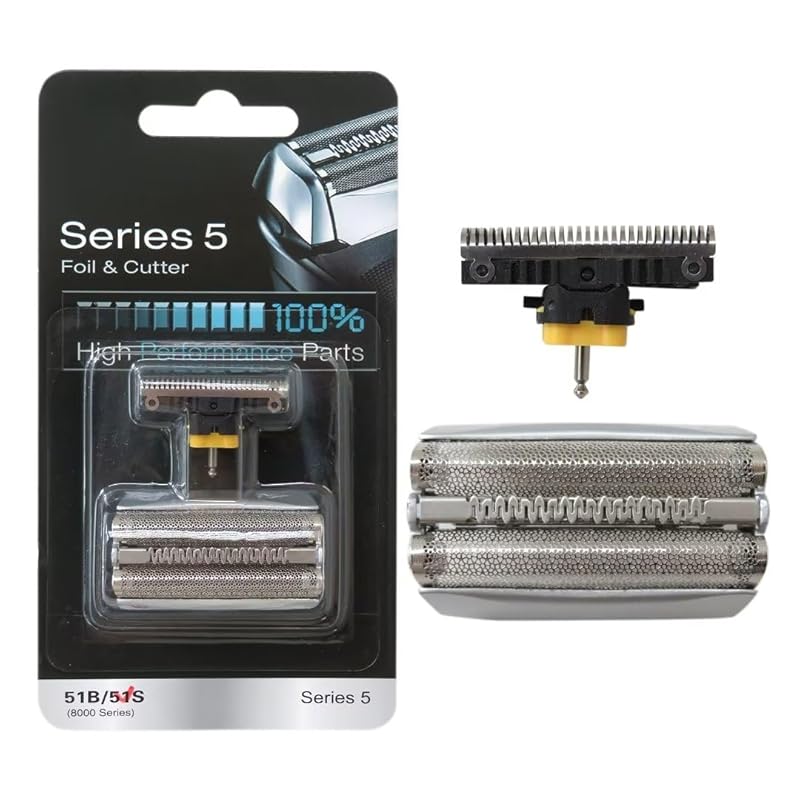 Updated New Version 73S 7020s, 7025s, 7085cc, 7027cs Electric Shaver Head w/Sealed Packaging for Br aun Series 5 Electric Compatible with All Updated