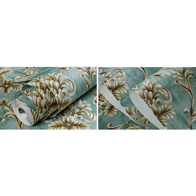 Non Woven Self-adhesive Precision Pressed Bedroom Living Room TV Background Wall Stickers Wallpaper