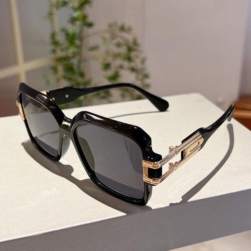 Oversized Square Sunglasses Women for Men 2024 Vintage Fashion Sun Glasses Trending Punk Pink Hollow Shade