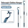 Stainless Steel Pole Hanger Thickened Tube Laundry Stick Clothes Reach Pole  Home Clothes Hanging
