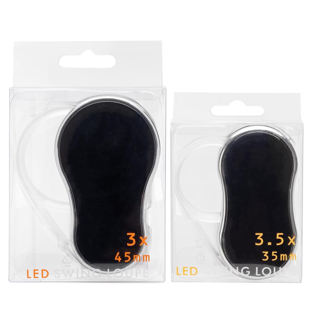 Pocket Magnifying Swing Magnifying Drawer LED 3x Magnifying Magnifying Light Acrylic Gift for the MIZAR-TEC Glass, Portable, Glass, Type, Light,
