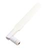 Omnidirektionale 2.4G5G5.8G 8dbi Dualband Wireless WiFi Netzwerkkarte Antenne SMA Stecker (Weiß)