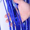 1*2m Rose Gold Metallic Foil Tinsel Fringe Curtain Door Rain Wedding Birthday Party Decoration