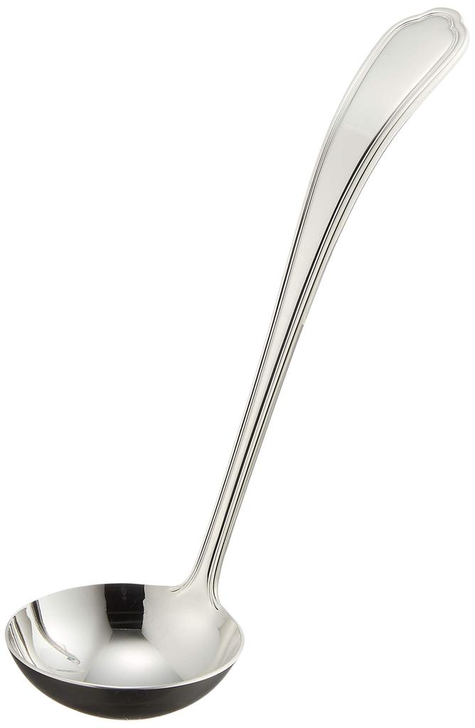 Endo Shoji Pigalle Soup Ladle (Small), 50cc, 18-8 Stainless Steel, Made in Japan, Product Code: OPG01046
