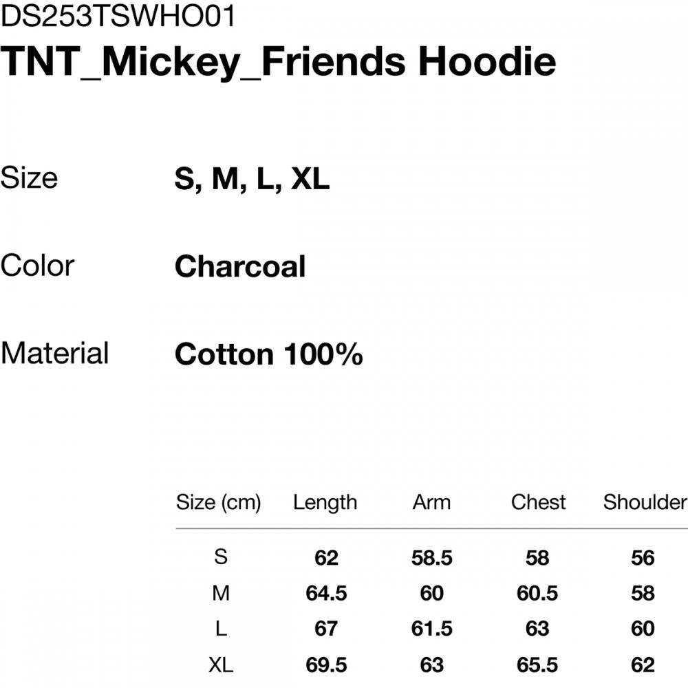 Thisisneverthat Tnt Mickey Friends Hoodie Ds253tswho01