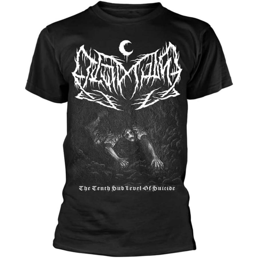 Leviathan Men s Tenth Sublevel of Suicide T-Shirt Black S чёрный