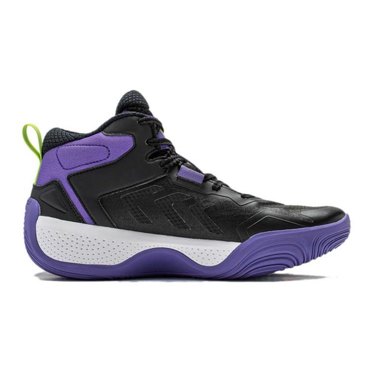 Li Ning Teen Shadow V1 Lightweight Technology Non-Slip Shock Absorption Durable Lightweight Rebound Mid-Top Basketball Shoes YKBT080-7