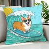 Cartoon CCorgied Cushion Cover Cushion Cover Set Pcs x x x Pillowcase Decorative Sofa Home Decor