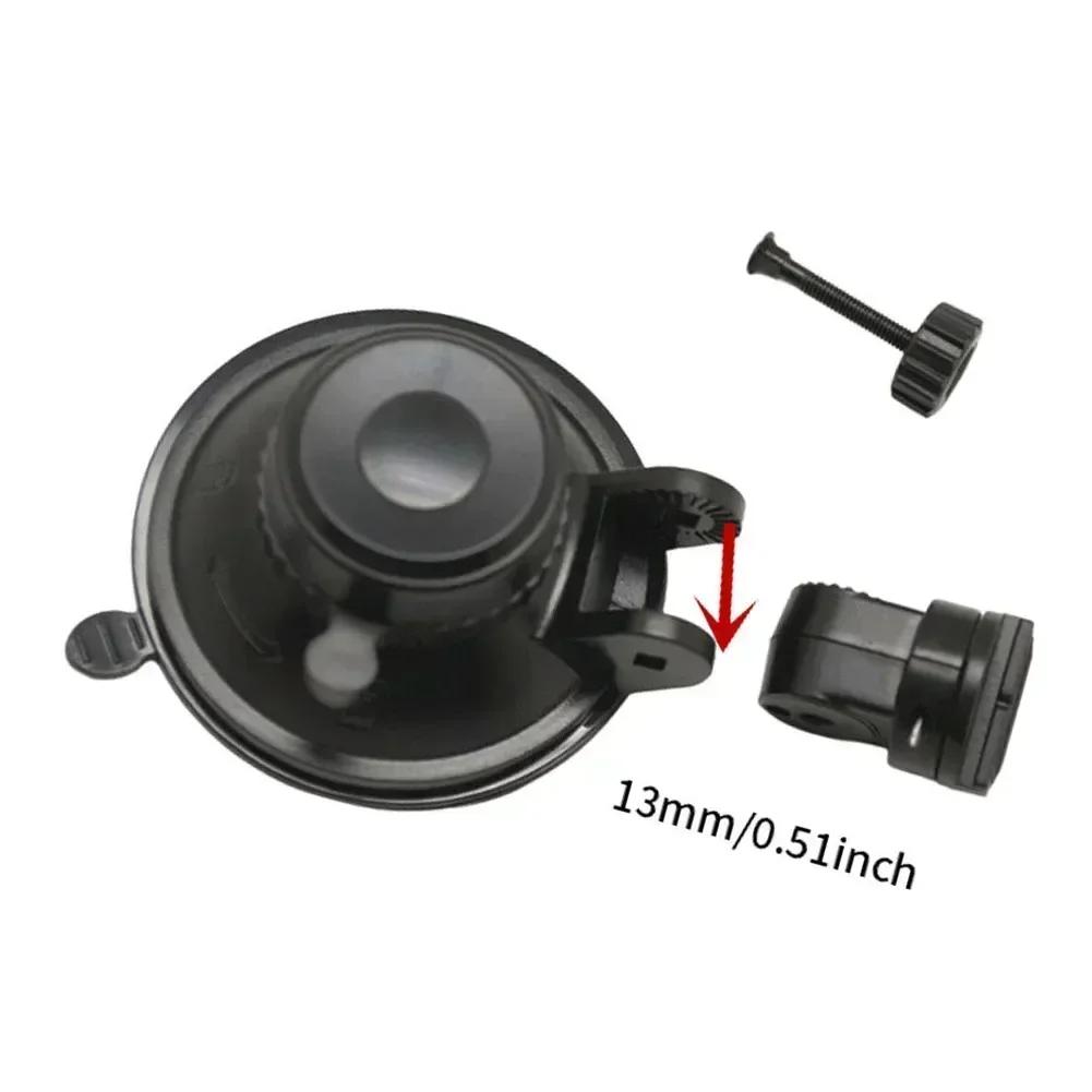 1pc Dash Cam Holder Suction Cup Design Degrees Rotating Holder Driving Recorder Bracket Suction Cup Installation