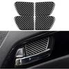 ABS Carbon Fiber Car Interior Door Handle Cover Trim For 2014-2017 Honda Accord